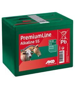 Baterie uscata alcalina 9V 55Ah AKO