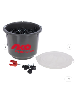 izolatorI fir AKO 250 buc inclusiv șurubelnita in galeata Jumbo