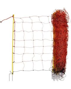 plasa pentru oi, cu varf dublu, inaltime 108 cm( are 8 lite orizontale), lungime 50 m.