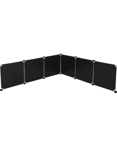  Set 6 Elemente Perete din Plastic pentru Țarc 