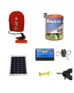 set gard electric cu panou solar
