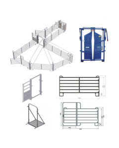 Set tarc de prindere si tratament bovine