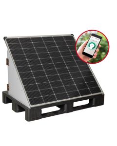  Stație solară electrică portabilă cu aparat inclus pentru garduri electrice XL