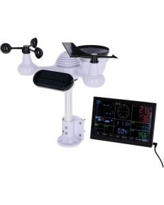 Stație Meteo Digitală 7-în-1 WiFi cu Senzori Externi