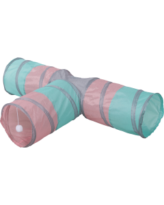 tunel cu 4 intrari pentru pisici