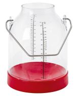 Bidon lapte pentru instaltii de muls  30l rosu