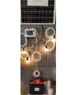 sistem de iluminare cu panou solar si baterie