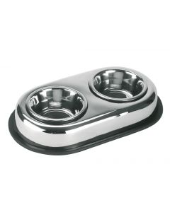 Castron dublu inox Kerbl