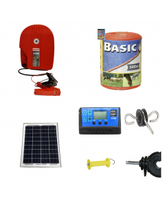 set gard electric cu panou solar