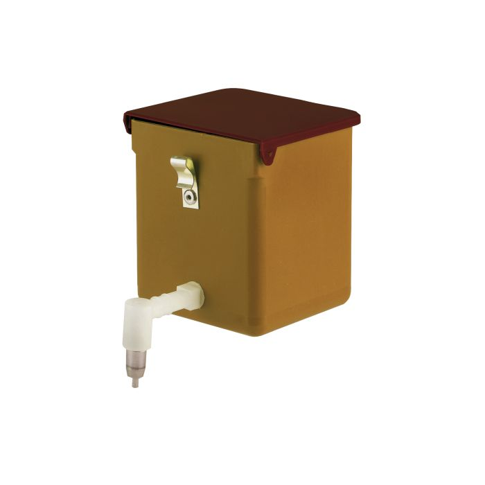 adapatoare din palstic pentru iepuri, maro, cu capac